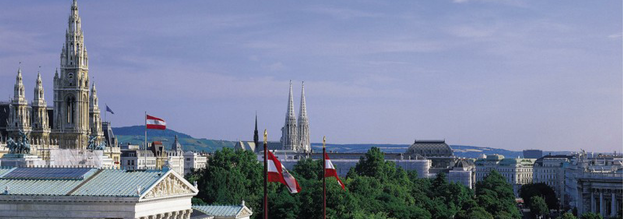 Ulica Ringstraße i parlament